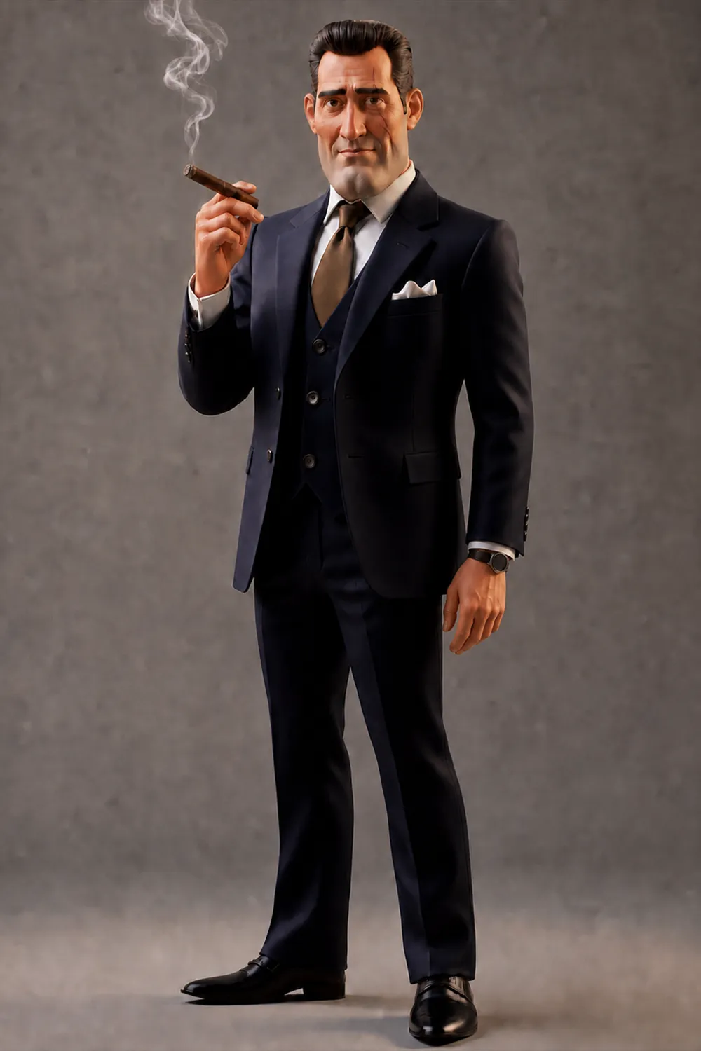 Character 1, stylized 3D style