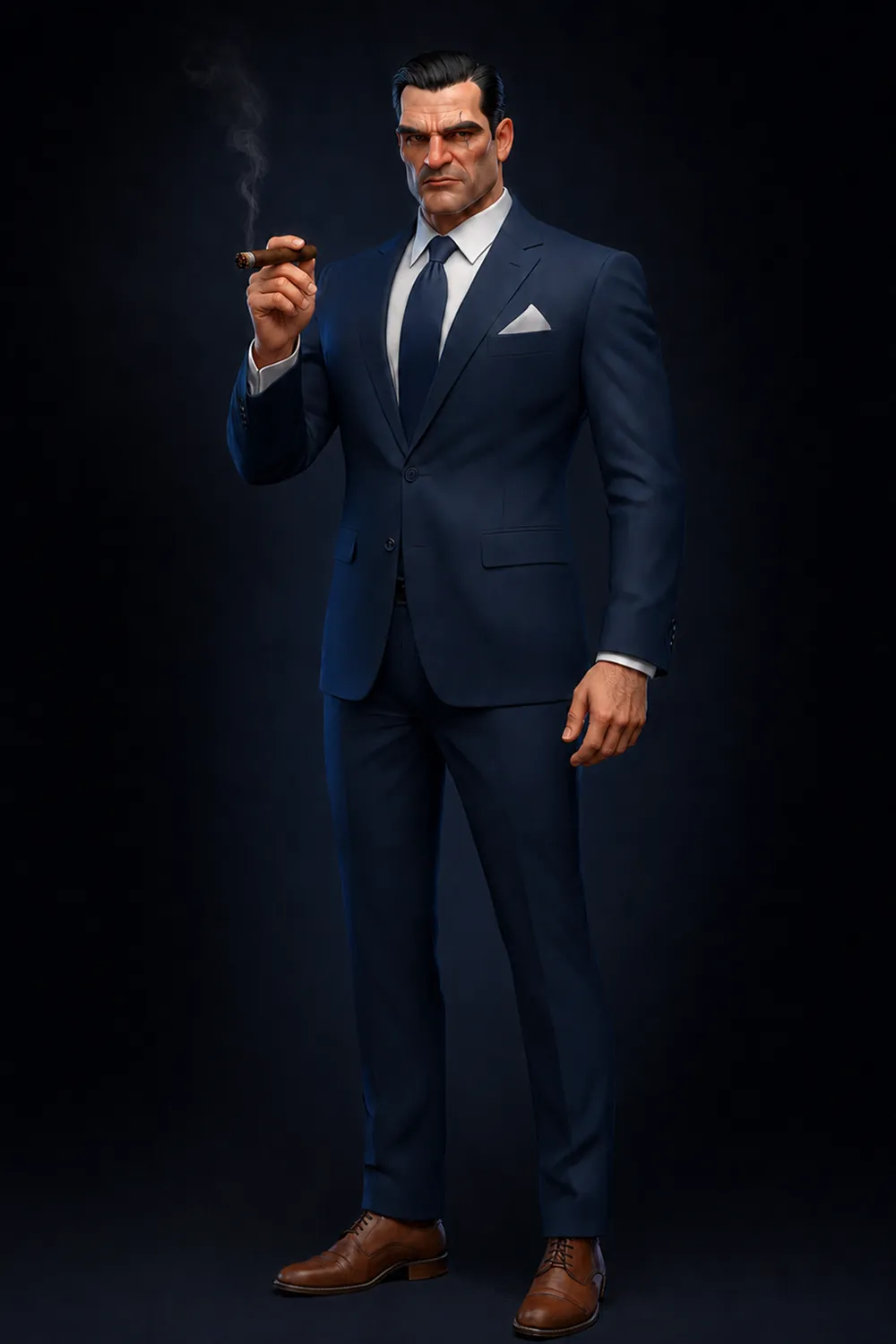 Character 1, game art style